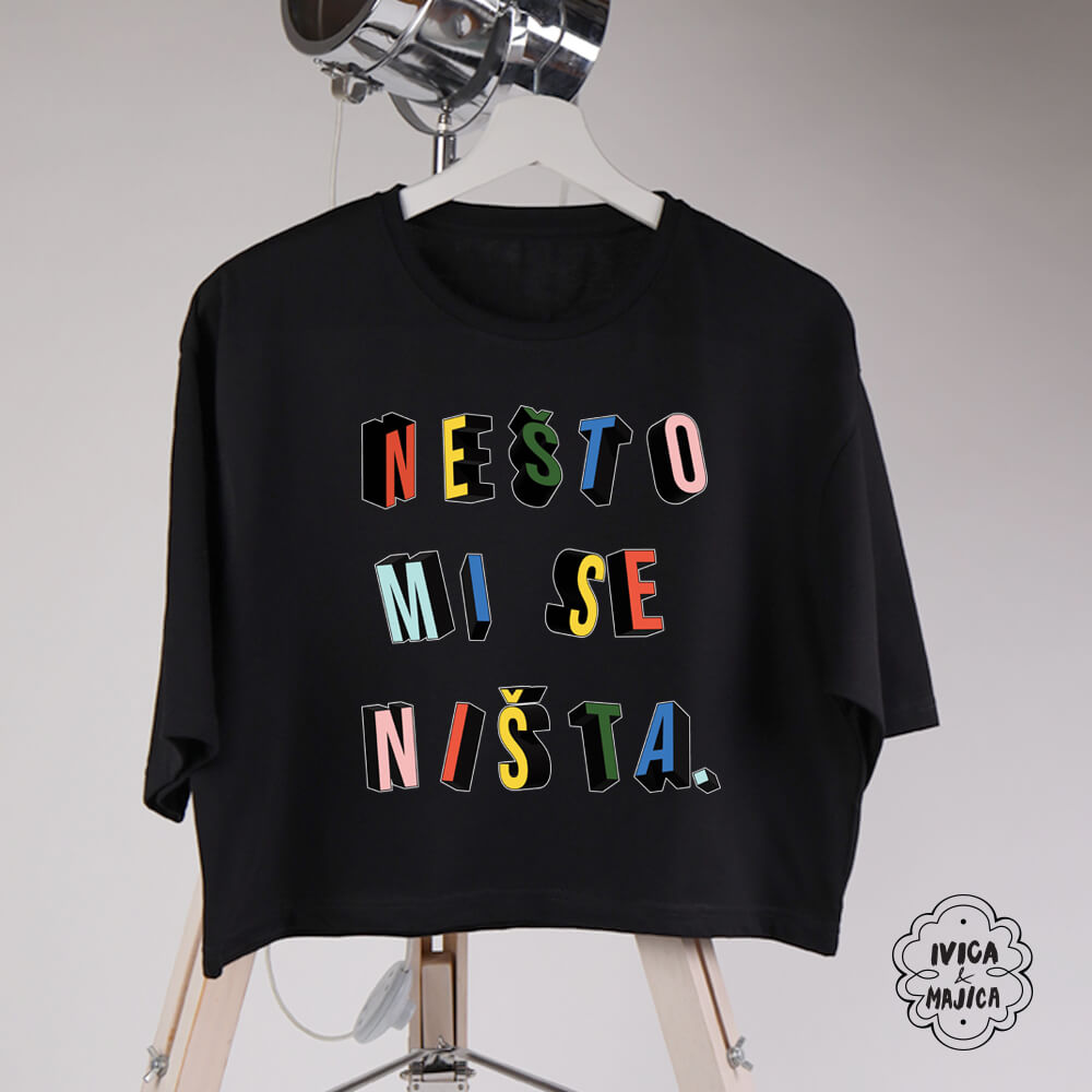 Nešto mi se ništa – Crop top