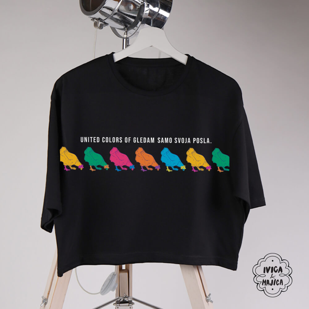 United colors of gledam samo svoja posla – Crop top
