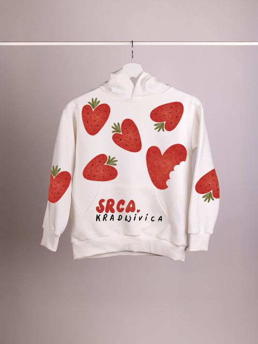 Kradljivica srca – Dečiji duks sa kapuljačom