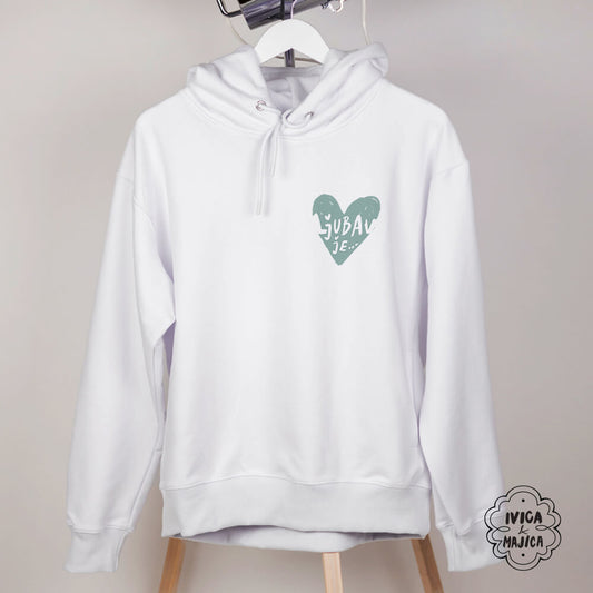 Ljubav je – Muški duks sa kapuljačom