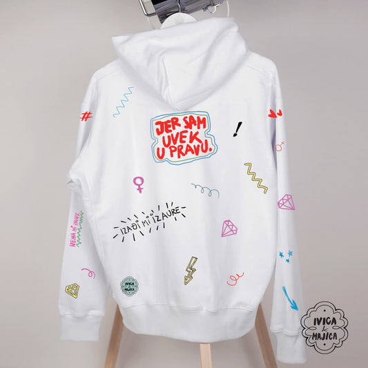 Samoljubiva – Ženski duks sa kapuljačom