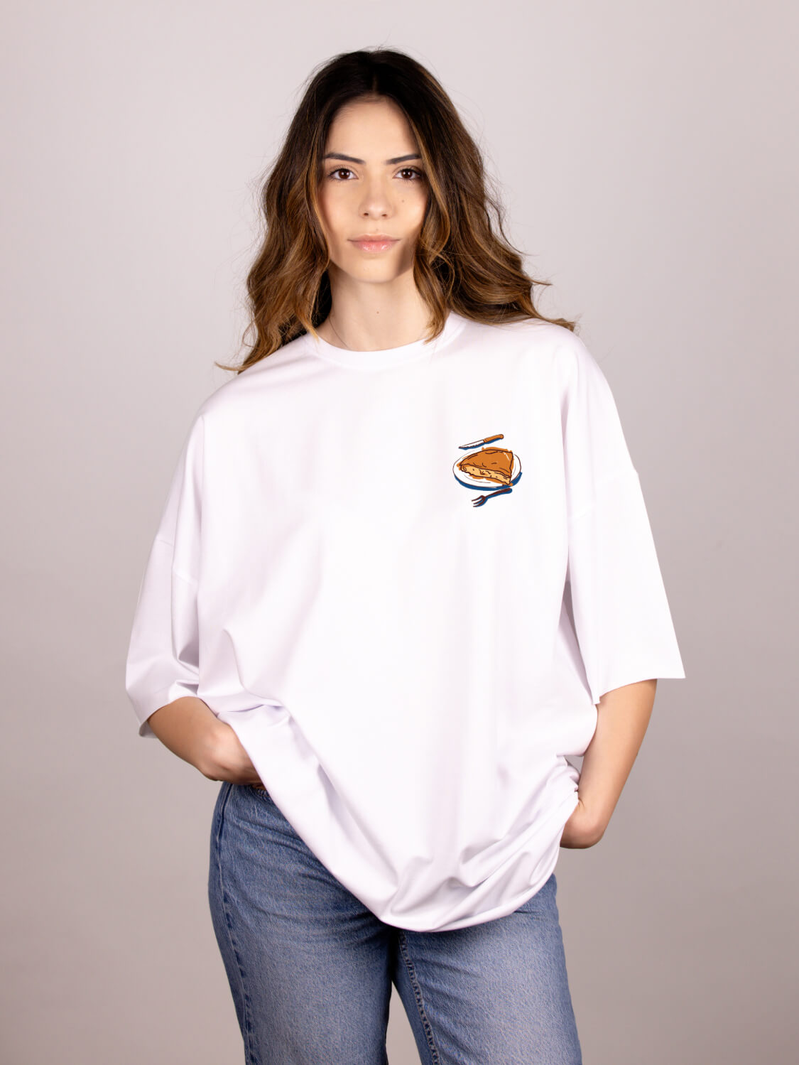 Jedno bez drugog ne ide (Jogurt) – Ženska oversize majica