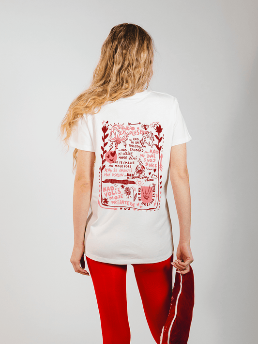 Ljubav je – Ženska majica