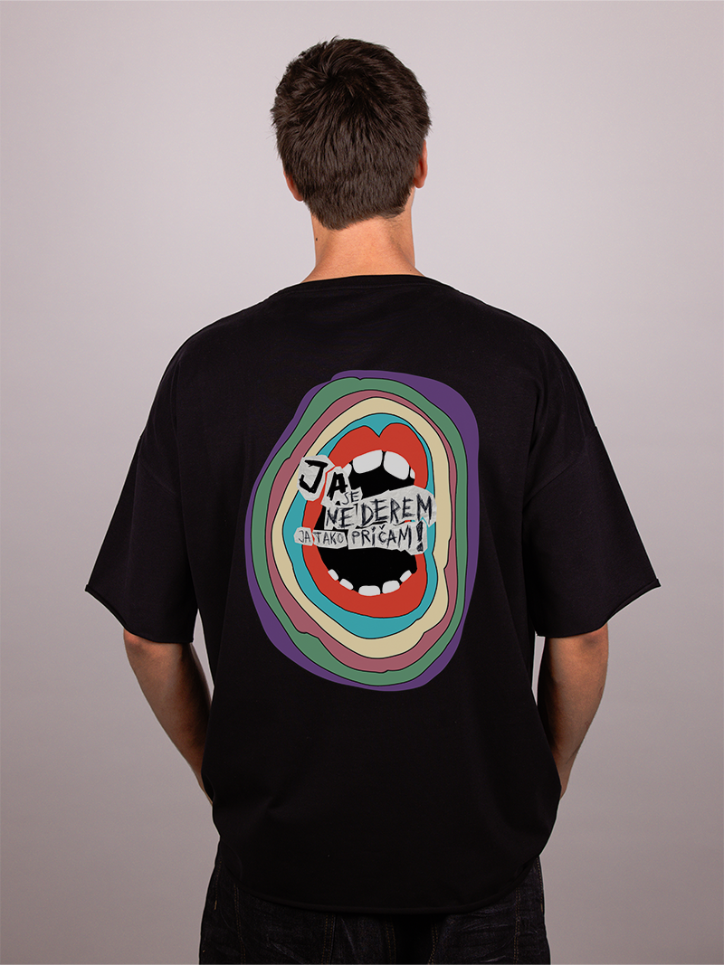 Ja se ne derem - Muška oversize majica