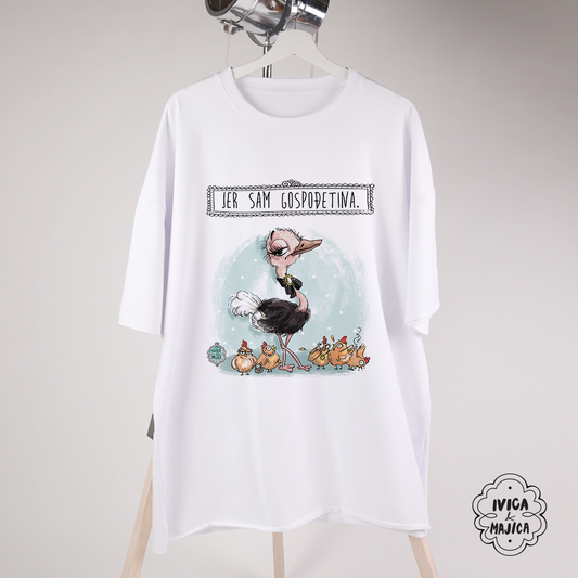 Gospođetina - Ženska oversize majica
