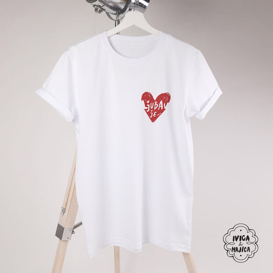 Ljubav je – Ženska majica