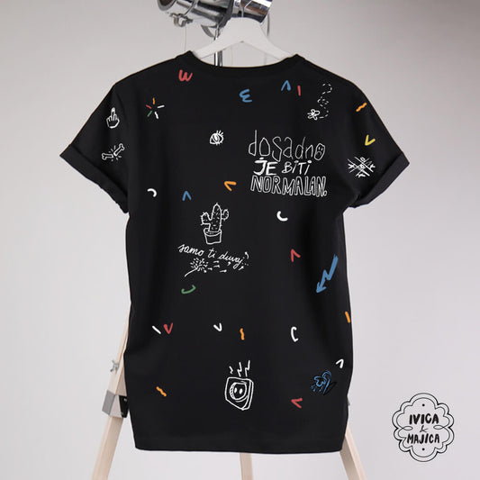 Zašto me svi čudno gledaju – Ženska majica