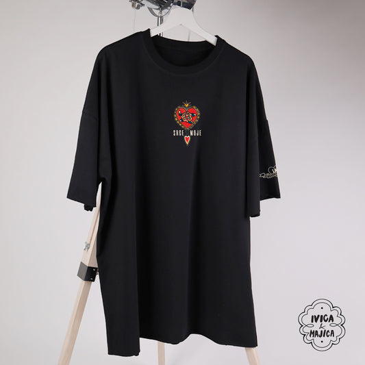 Srce moje - Ženska oversize majica
