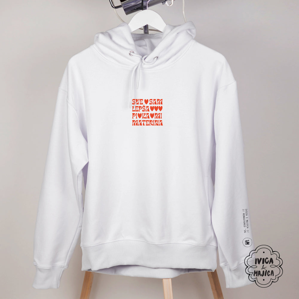 Sve sam lepša '26 - Ženski duks sa kapuljačom