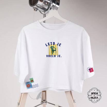Leto je vrelo je – Crop top