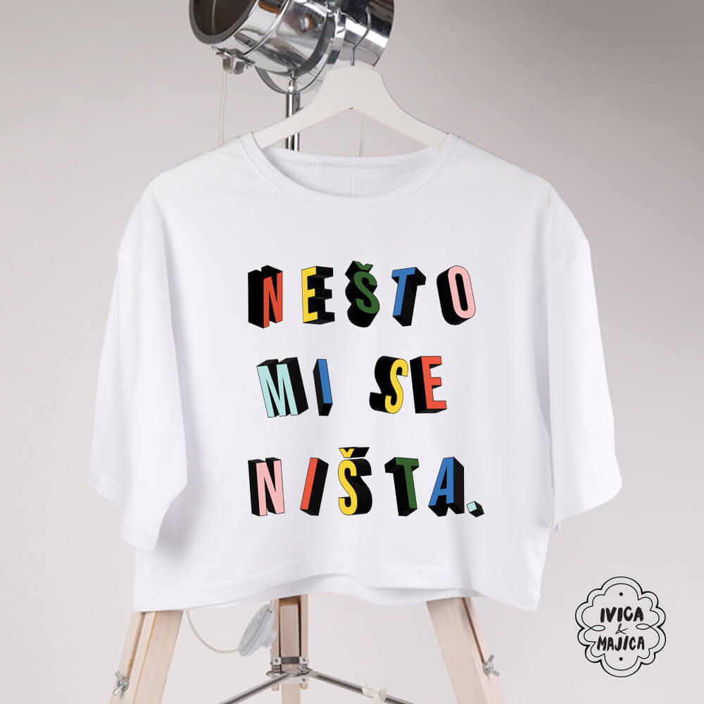 Nešto mi se ništa – Crop top