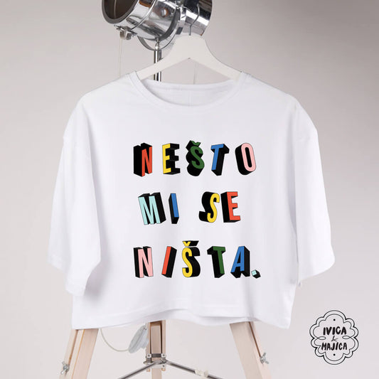Nešto mi se ništa – Crop top