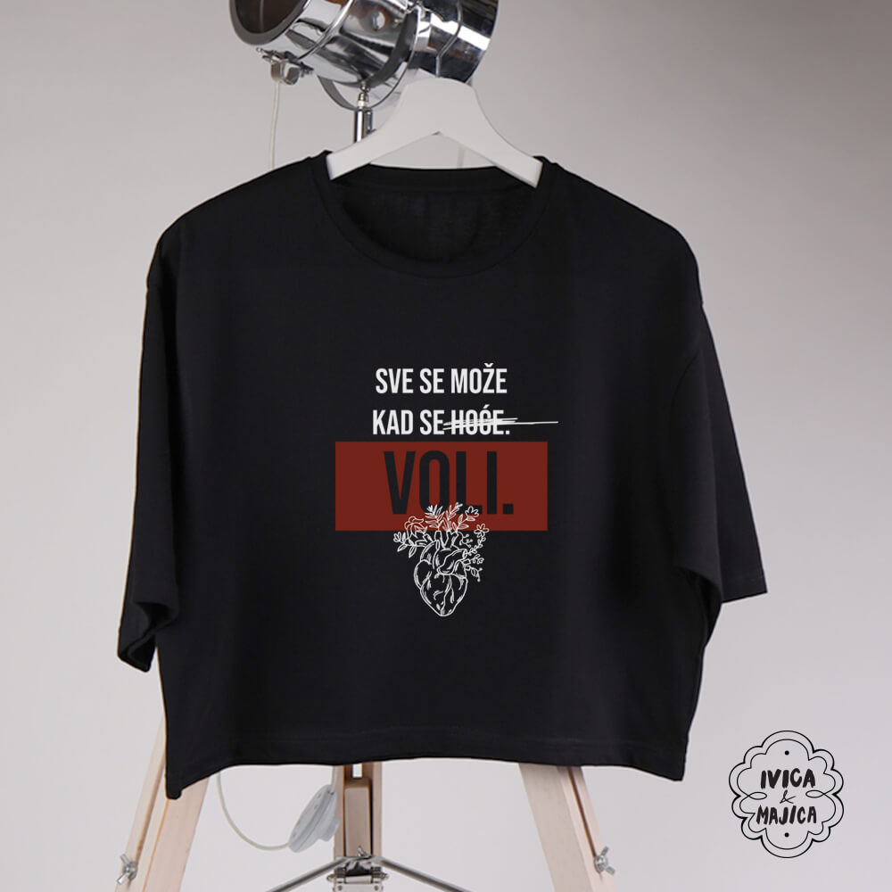Sve se može kad se voli – Crop top