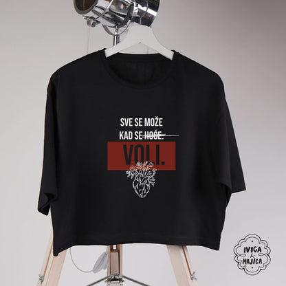 Sve se može kad se voli – Crop top