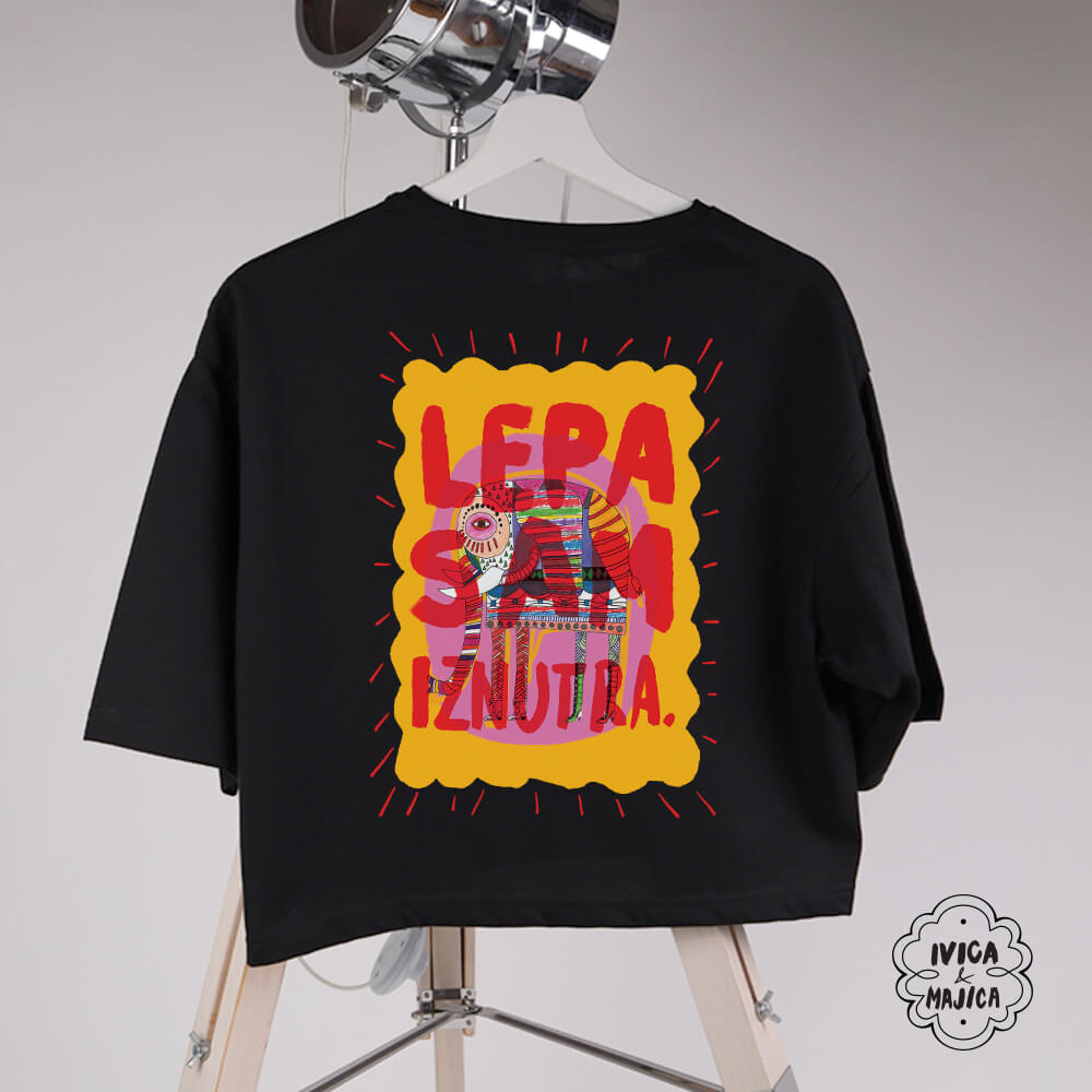 Lepa sam iznutra – Crop top