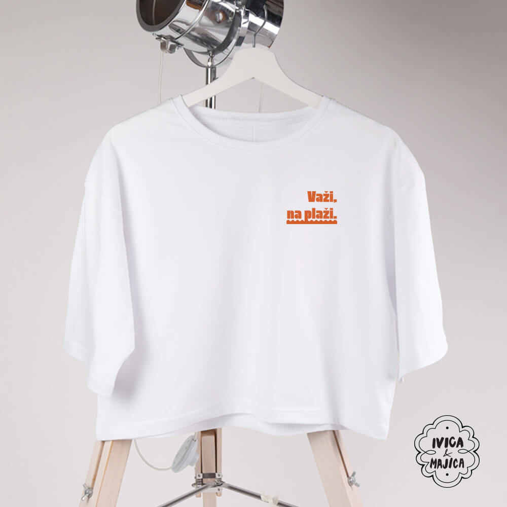 Važi na plaži – Crop top