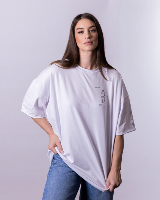 Čudo od žene '26 - Ženska oversize majica