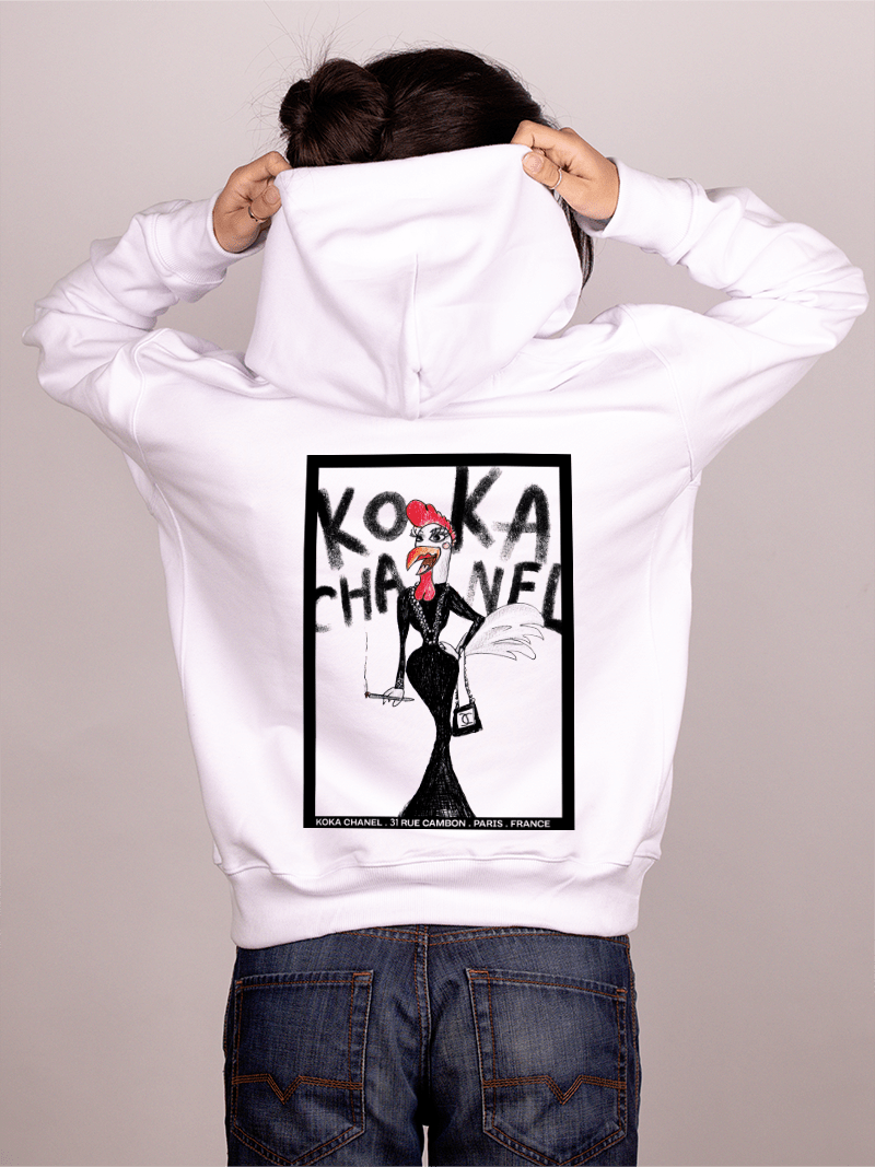 Koka Chanel - Ženski duks sa kapuljačom