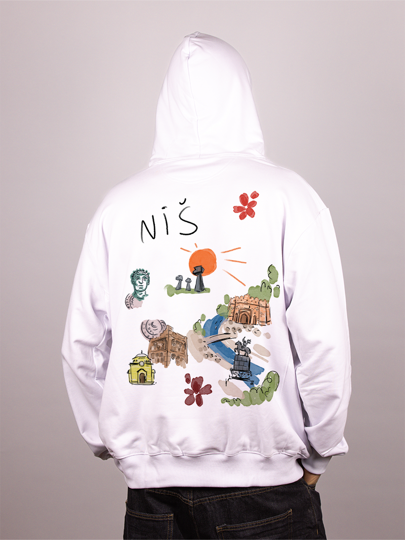 Niš - Muški duks sa kapuljačom