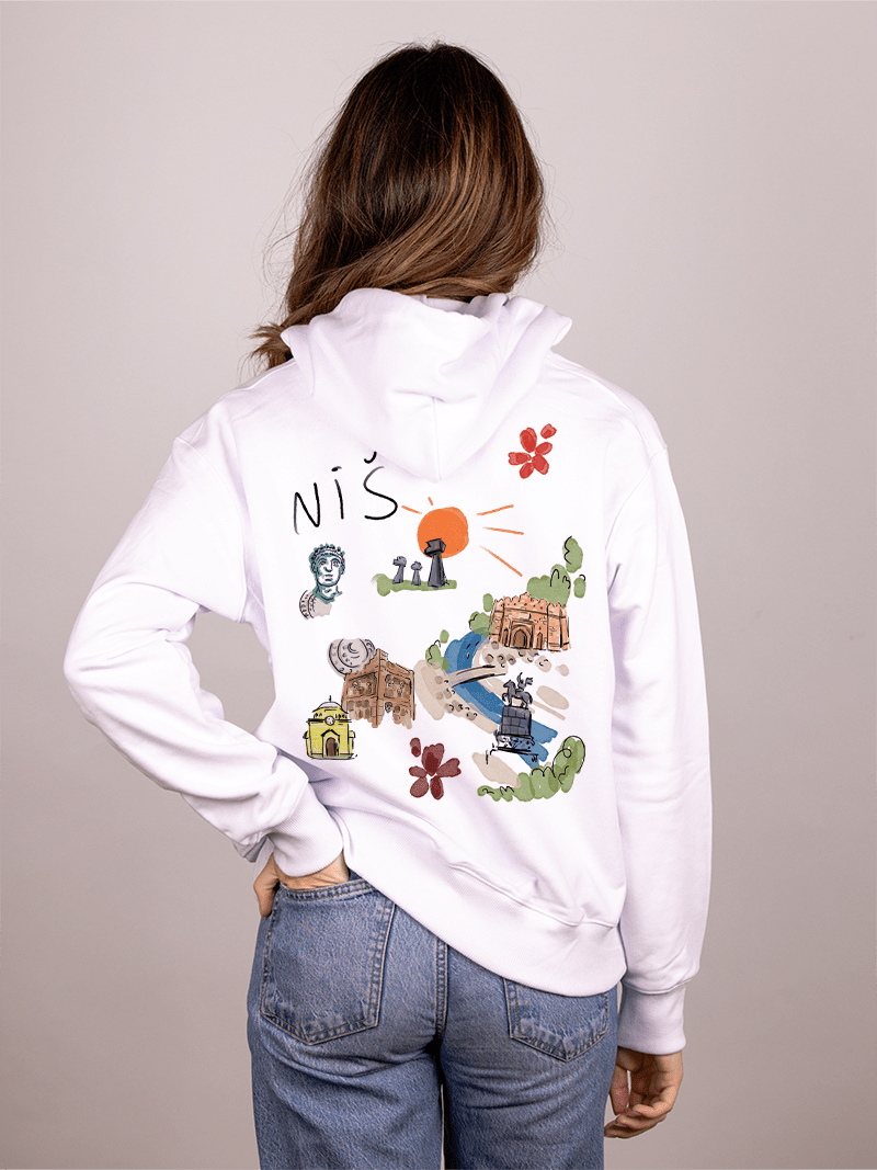 Niš - Ženski duks sa kapuljačom