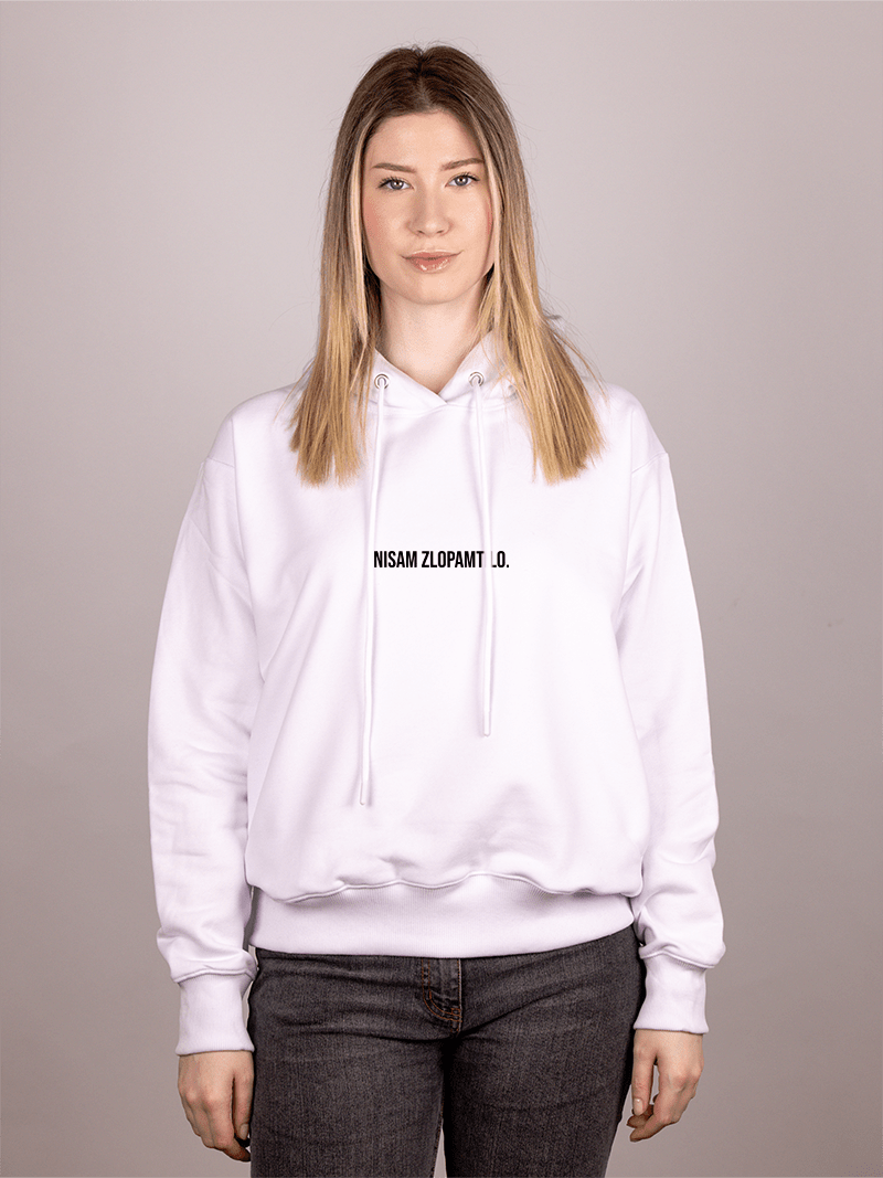 Nisam zlopamtilo - Ženski duks sa kapuljačom