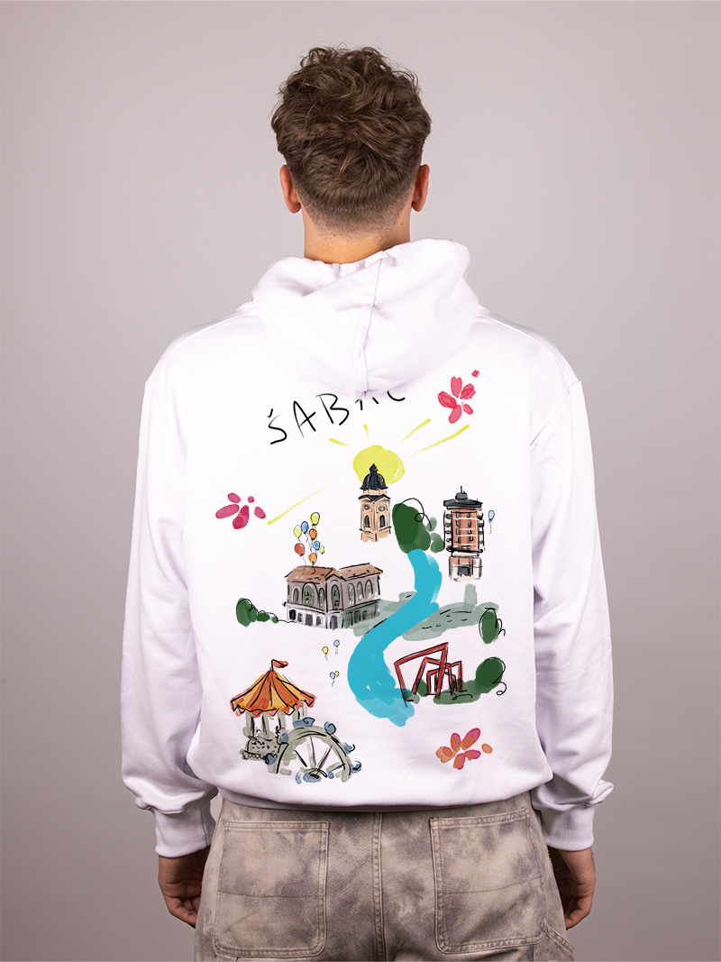 Šabac - Muški duks sa kapuljačom