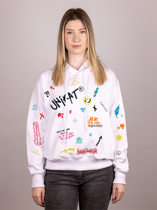 Unikat - Ženski duks sa kapuljačom