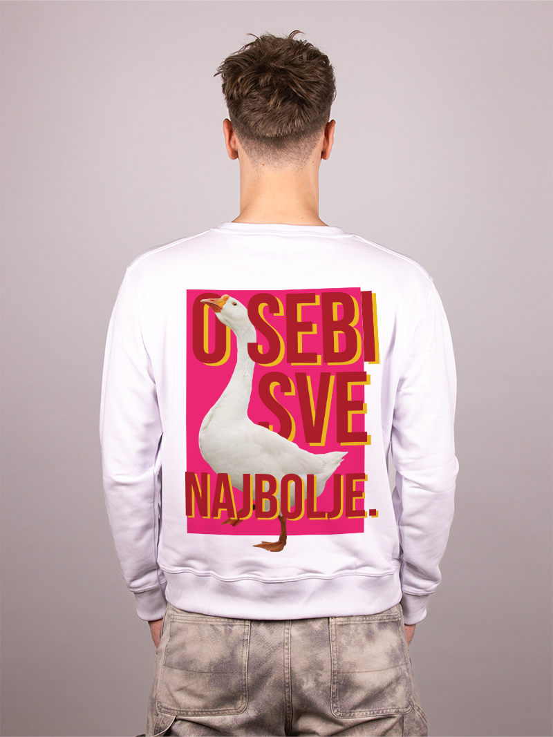O sebi sve najbolje - Muški duks