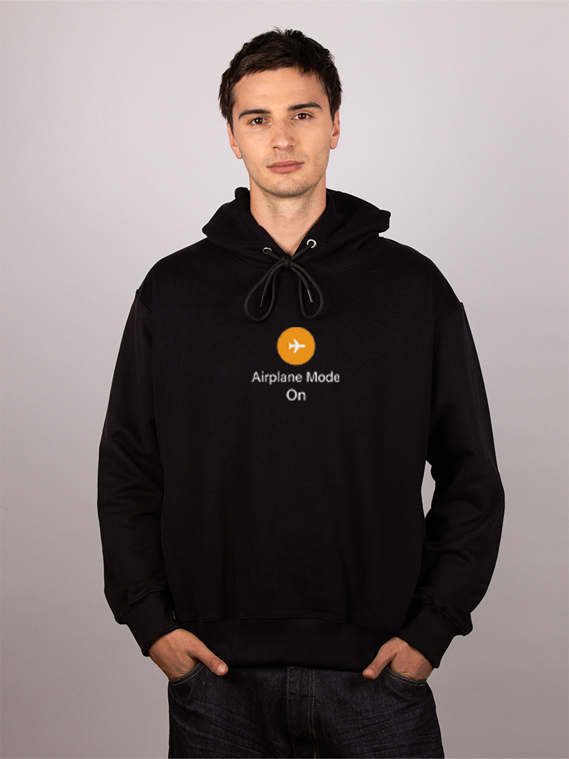Airplane mode - Muški duks sa kapuljačom