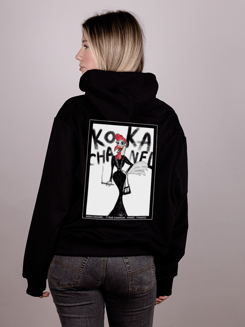 Koka Chanel - Ženski duks sa kapuljačom