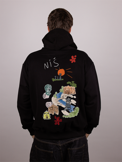 Niš - Muški duks sa kapuljačom