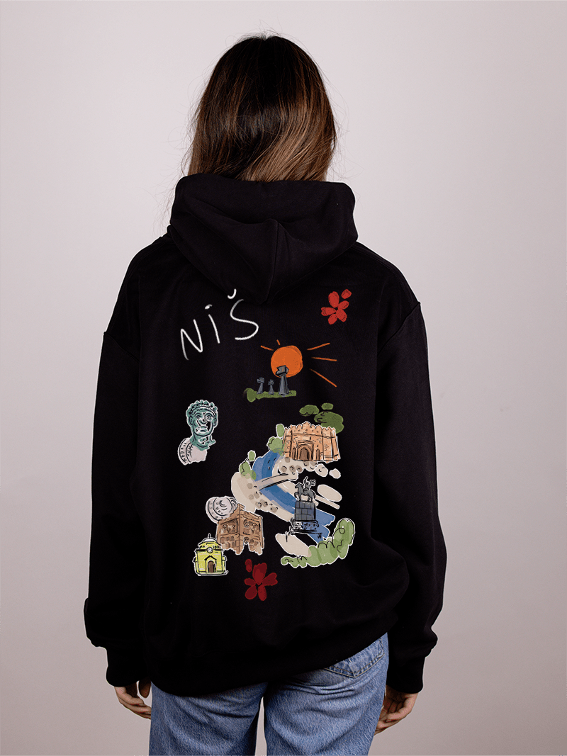 Niš - Ženski duks sa kapuljačom