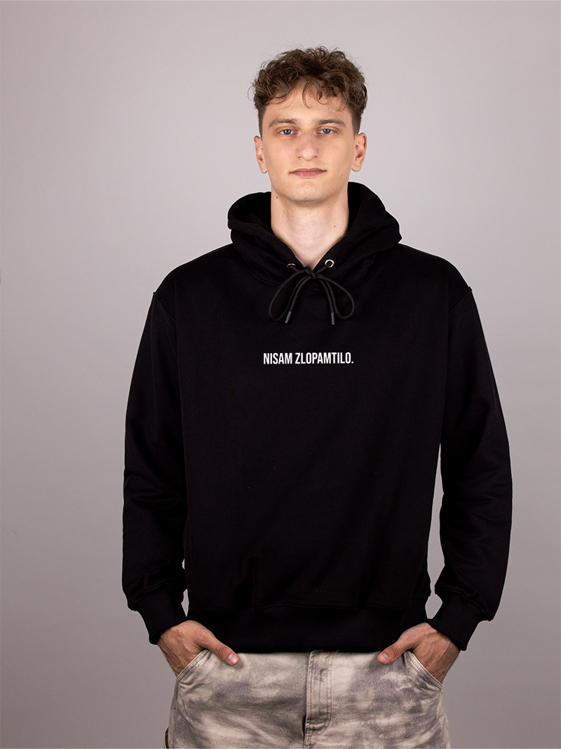 Nisam zlopamtilo - Muški duks sa kapuljačom