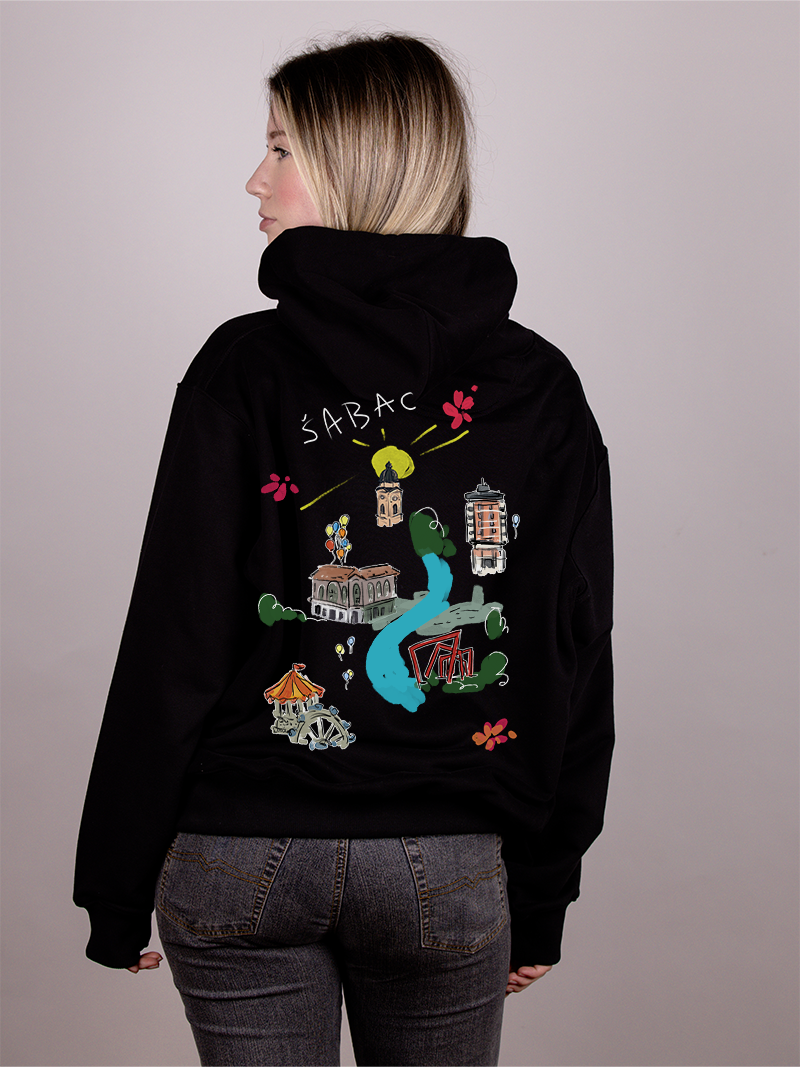 Šabac - Ženski duks sa kapuljačom