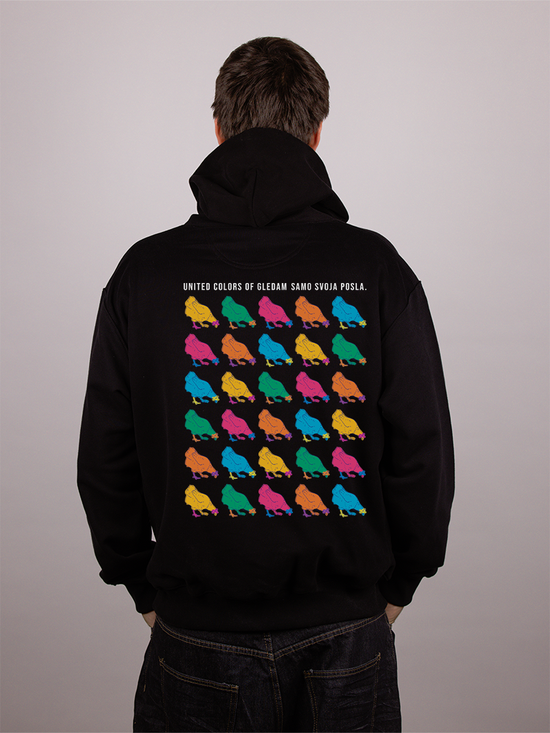 United colors - Muški duks sa kapuljačom