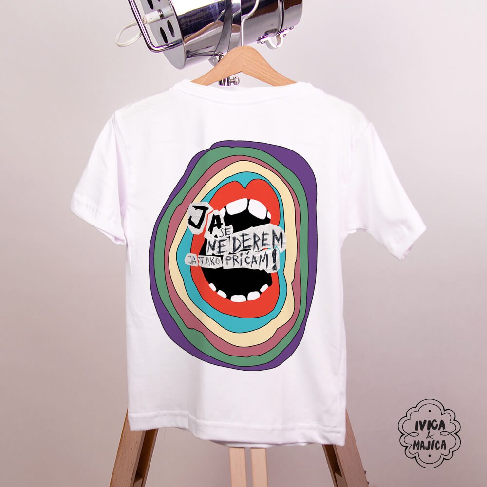 Ja se ne derem, ja tako pričam – Dečija majica