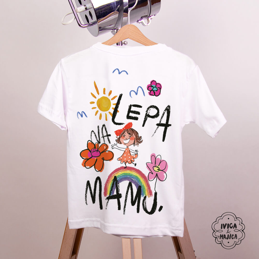 Lepa na mamu – Dečija majica
