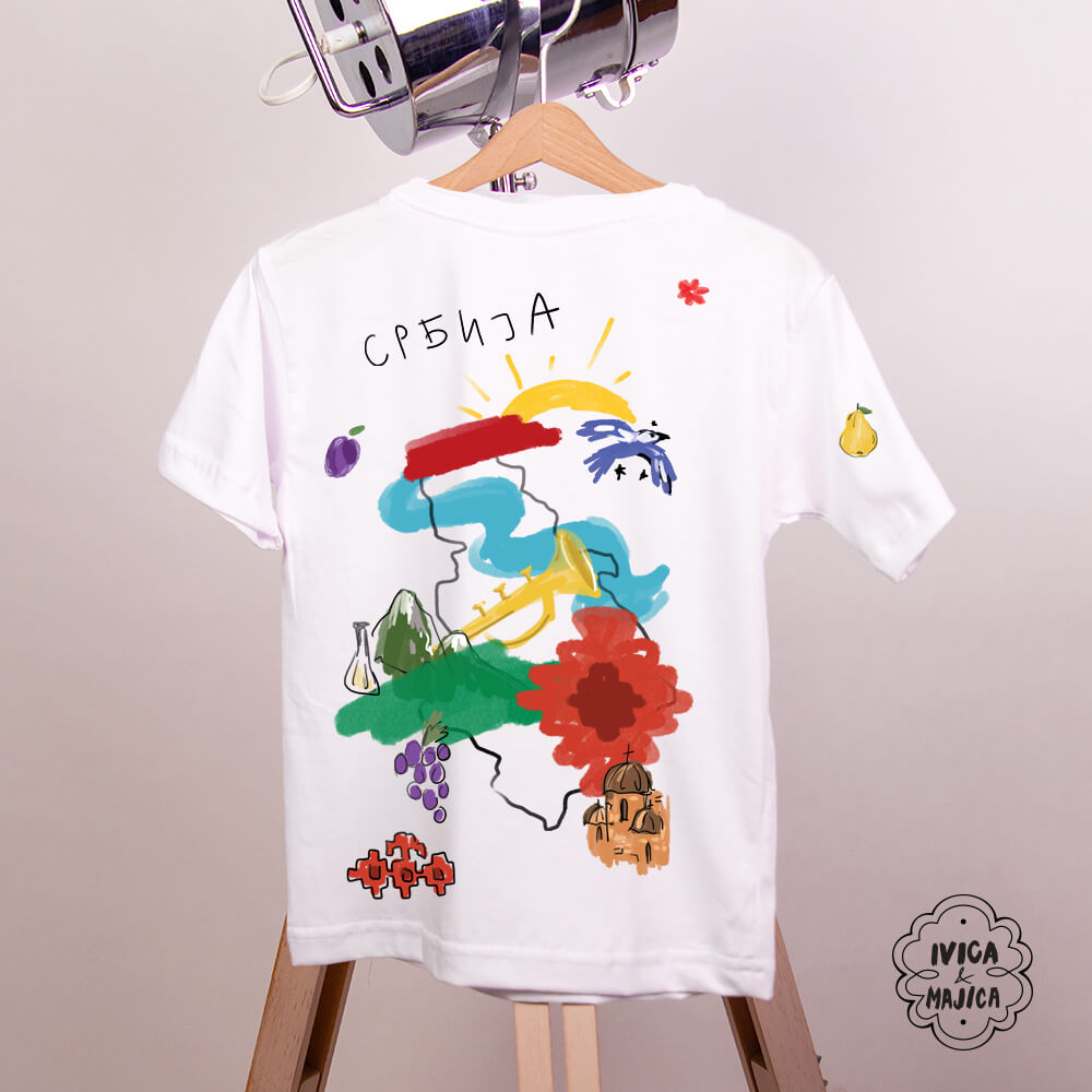 Srbija – Dečija majica