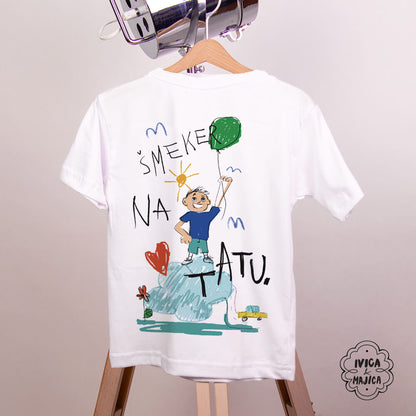 Šmeker na tatu – Dečija majica