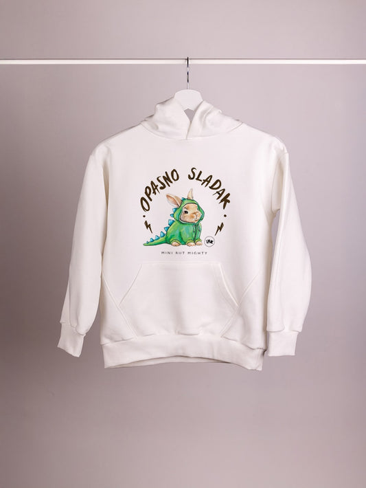 Opasno sladak zeka – Dečiji duks sa kapuljačom