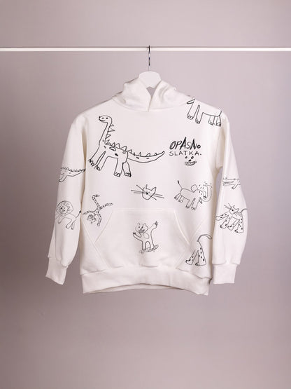 Opasno slatka – Dečiji duks sa kapuljačom