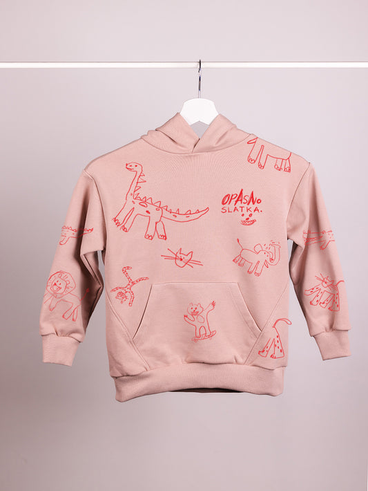 Opasno slatka – Dečiji duks sa kapuljačom