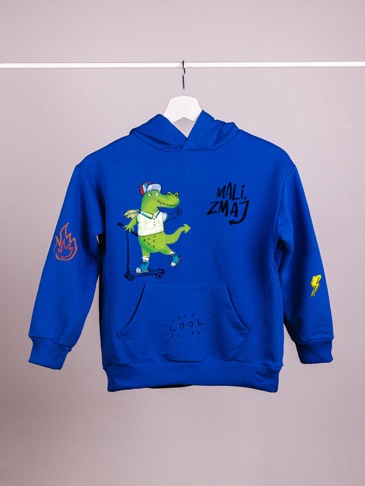 Mali zmaj – Dečiji duks sa kapuljačom