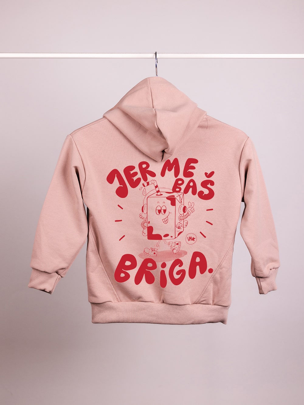 Jer me baš briga – Dečiji duks sa kapuljačom