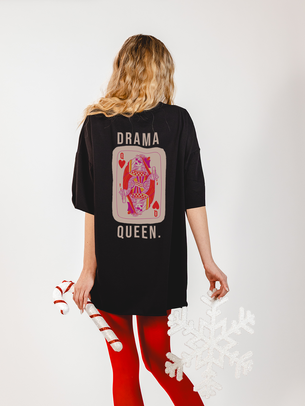 Drama queen – Ženska oversize majica