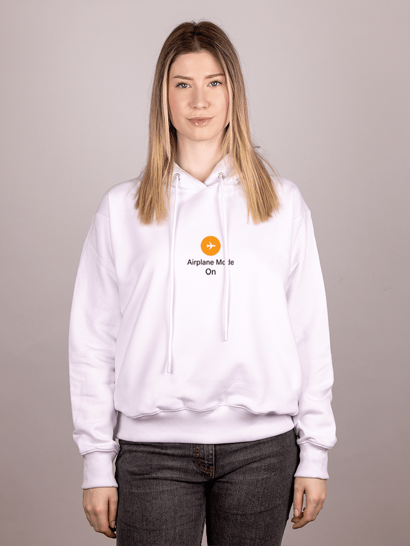 Airplane mode on – Ženski duks sa kapuljačom