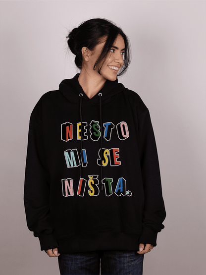 Nešto mi se ništa - Ženski duks sa kapuljačom