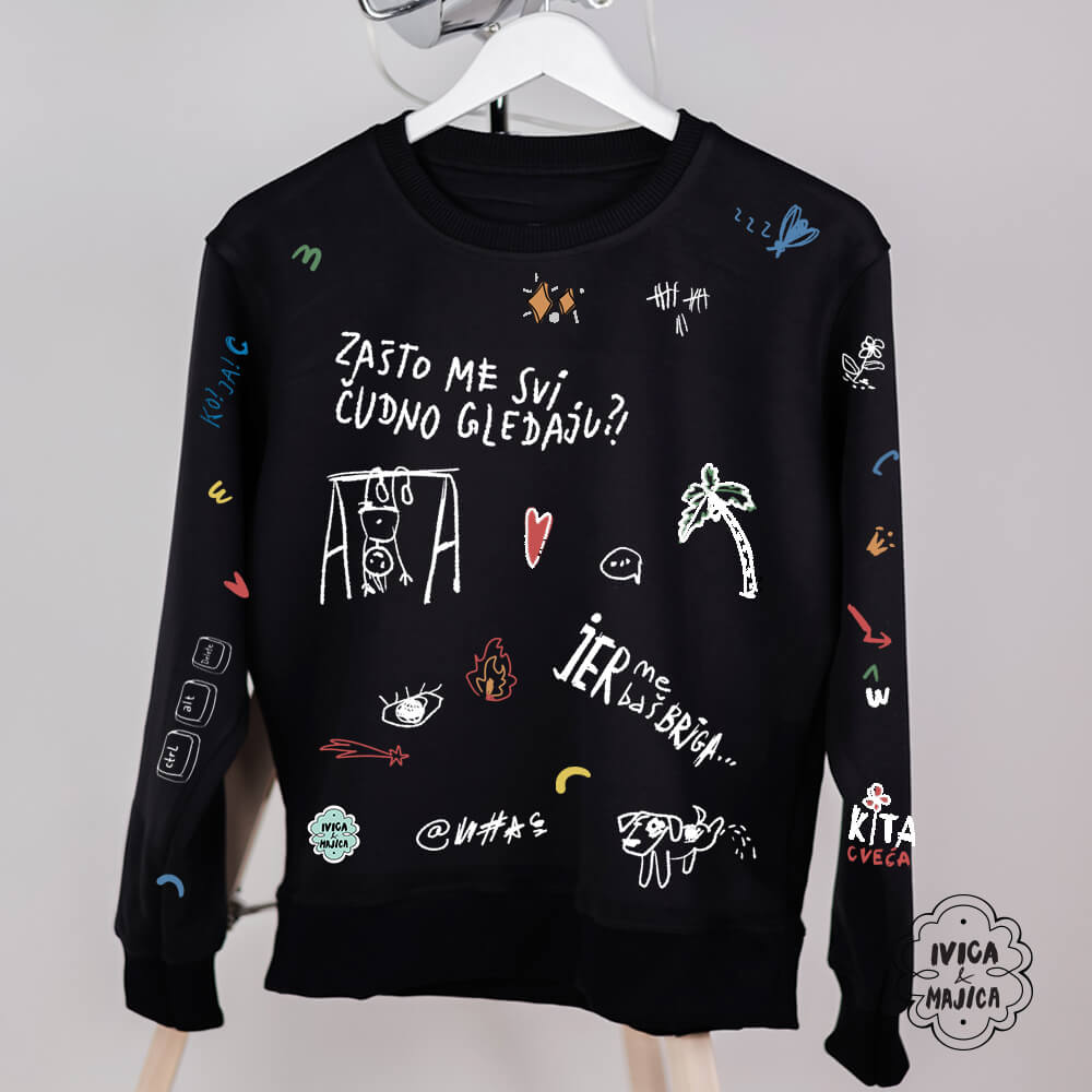 Zašto me svi čudno gledaju – Muški duks