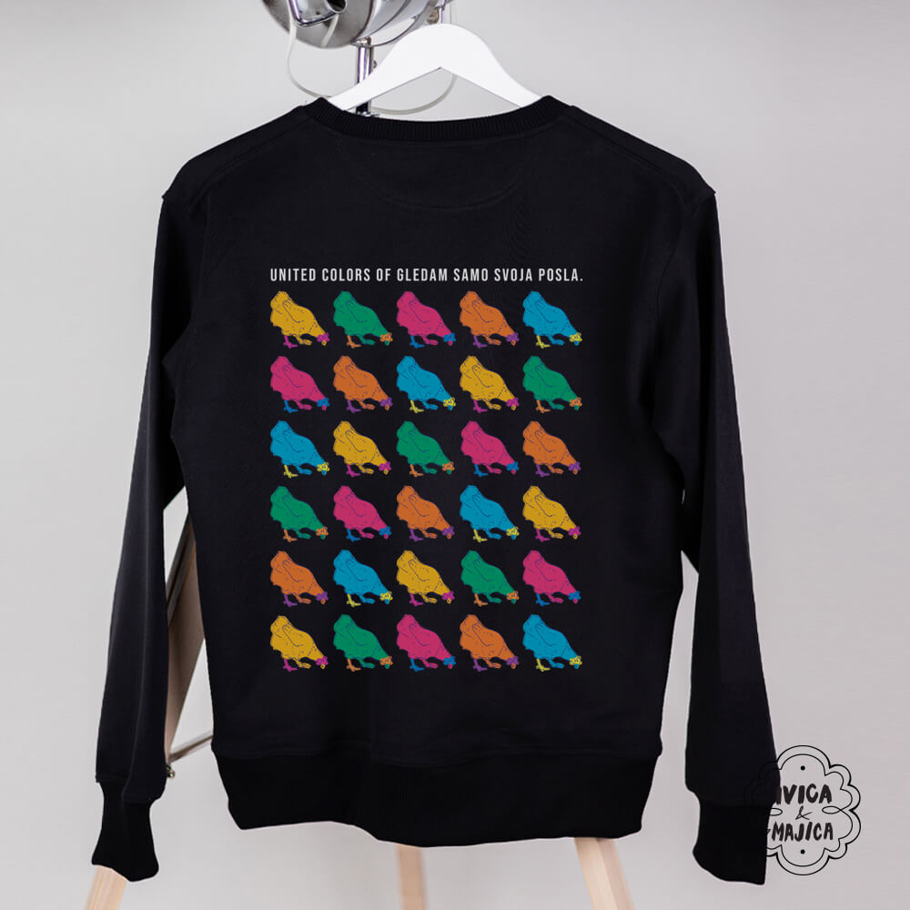 United colors of gledam samo svoja posla – Ženski duks