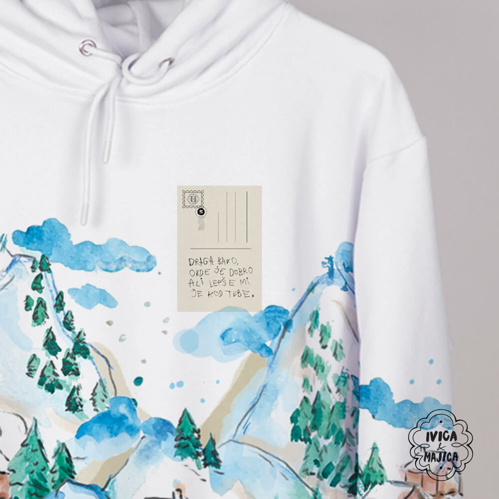 Divčibare – Ženski duks sa kapuljačom